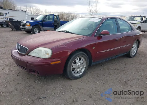 2005 Mercury Sable Ls Premium from USA, damaged, VIN 1MEFM55S35A624624